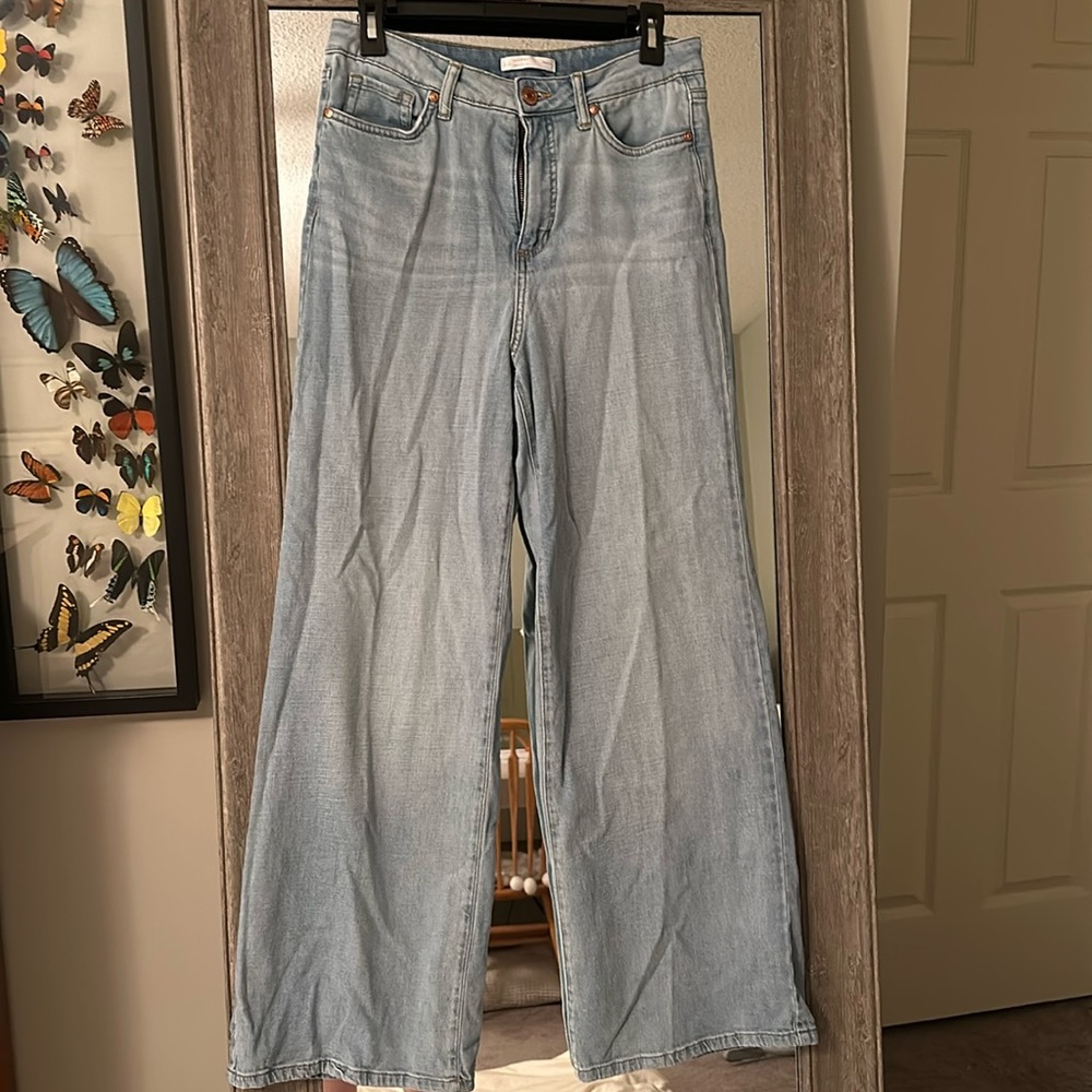 Lauren Conrad High Rise Wide Leg denim
